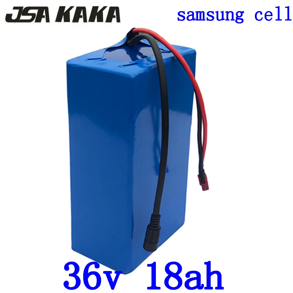 Аккумулятор для электровелосипеда 36 В 18 А/ч литиевая батарея samsung с зарядным