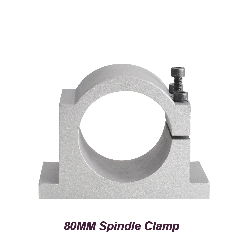 

80MM Spindle Clamp Bracket Mounting Bracket Holder For CNC Spindle 1.5KW 2.2KW Router Motor Machine