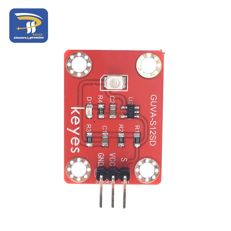 УФ Сенсор 240 370nm GUVA S12SD 3528 Солнечная интенсивность ультрафиолетового излучения