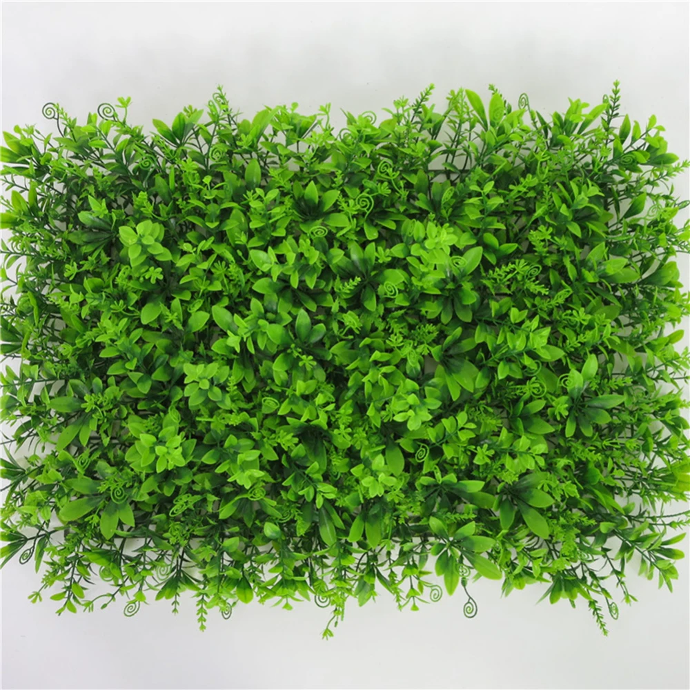 Hot Sales 40*60 cm Simulation Artificial Green Lawn Plastic For Wedding Hotel Background Home Garden Wall Decoration - Цвет: A9