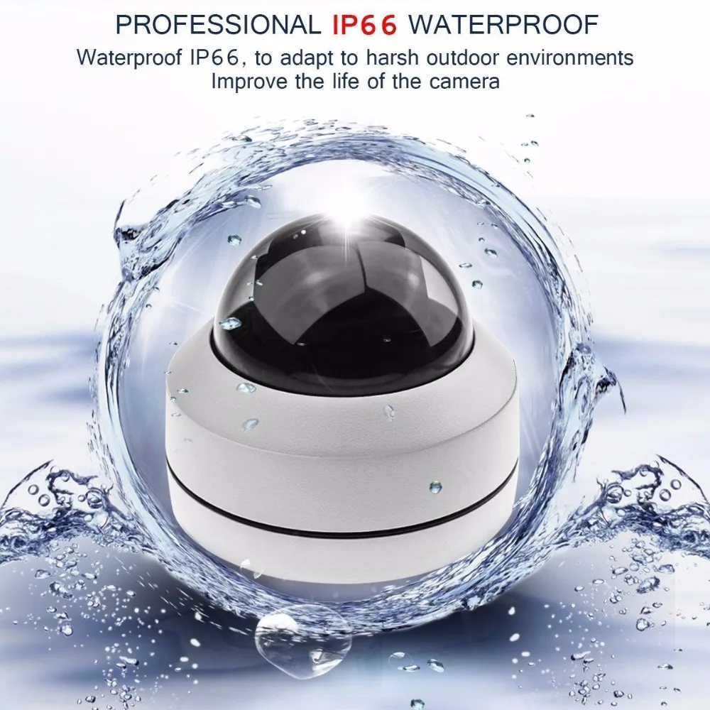 Мини PTZ купольная камера AHD1080P Full HD 4X зум H.264 30 м ИК ночного видения