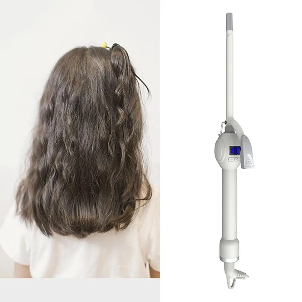 

34cm New Professional Salon Electric Hair Styling Curler Roller Thin Curling Iron Wand Fast Heating Hair Styling Tool