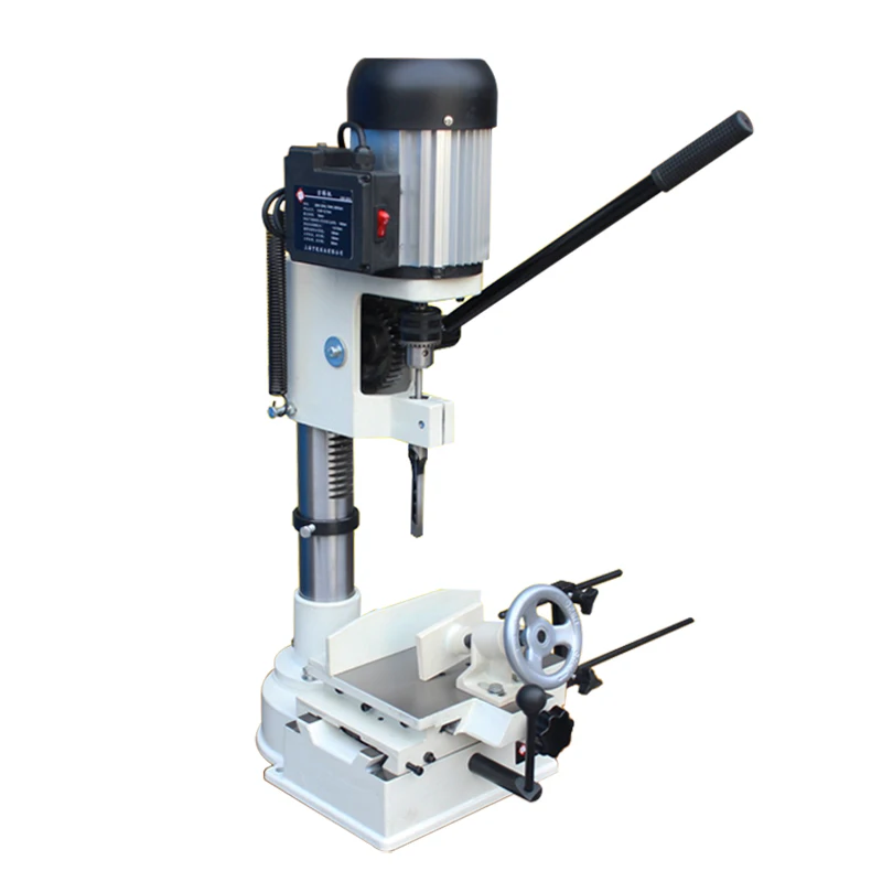 

Multifunctional Square Boring Machine Woodworking Smashing Square Hole Opening Machine Small Table Drilling Tool MK361A