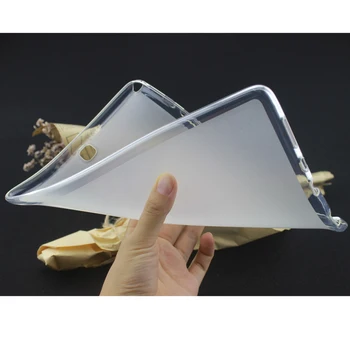 

Soft TPU Transparent Tablet case for samsung galaxy tab A 9.7 SM-T550 SM-T555 9.7 inch Matte Cover protective shell