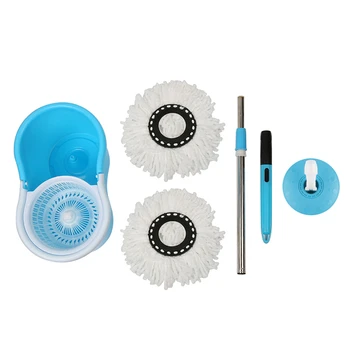 

MO-OD Floor Mop Bucket Microfiber Spin 360 Degree Spinning Rotating Head Magic Mops Set Bathroom Cleaning Tool