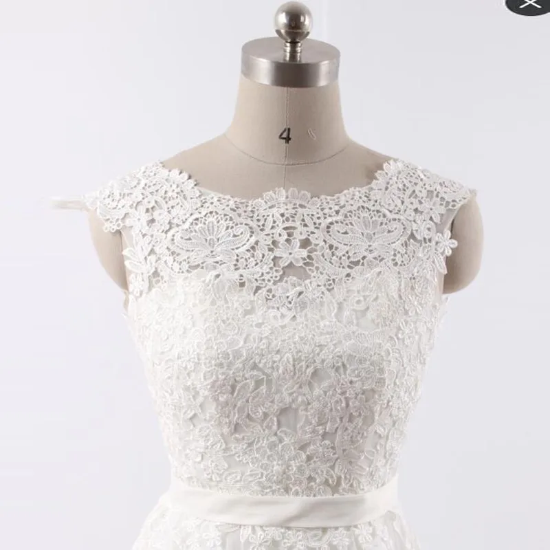 New-Arrival-2016-Custom-Made-White-Dress-For-Wedding-Add-Lining-Vestidos-De-Noiva-A-Line