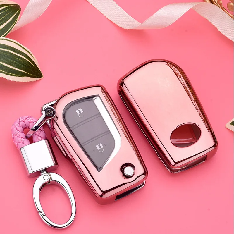 

NEW 1PCS SOFT TPU Car Key Case For Toyota Auris Corolla Avensis Verso Yaris Aygo Scion TC IM 2016 Car Key Full Cover Protection