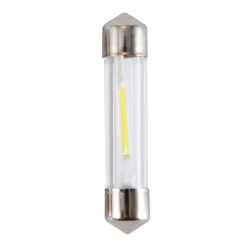 

10pcs C5W COB Car Led Bulbs 41mm 39mm 36mm 31mm Car Interior Festoon Dome Reading Light Source White Side License plate Lamp 12V