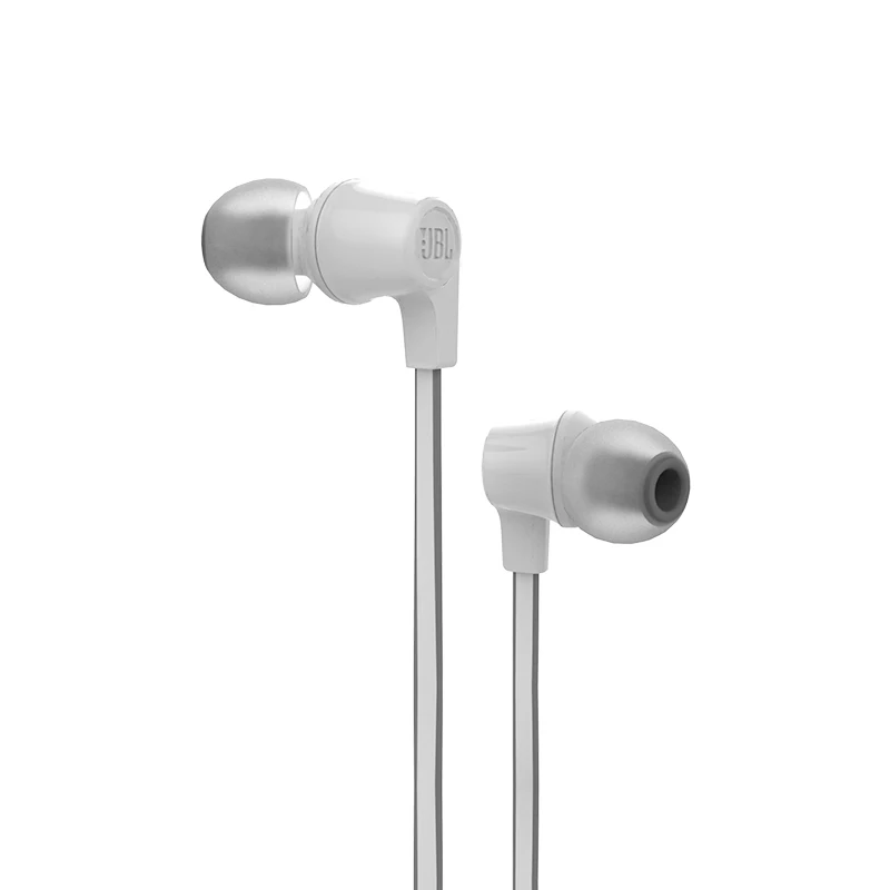 Оригинальные наушники вкладыши JBL T120A с микрофоном стереонаушники басами