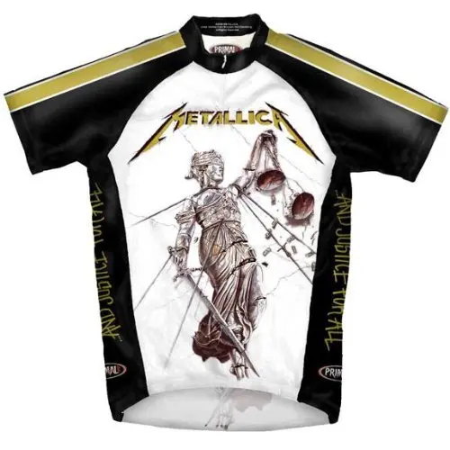 metallica cycling jersey