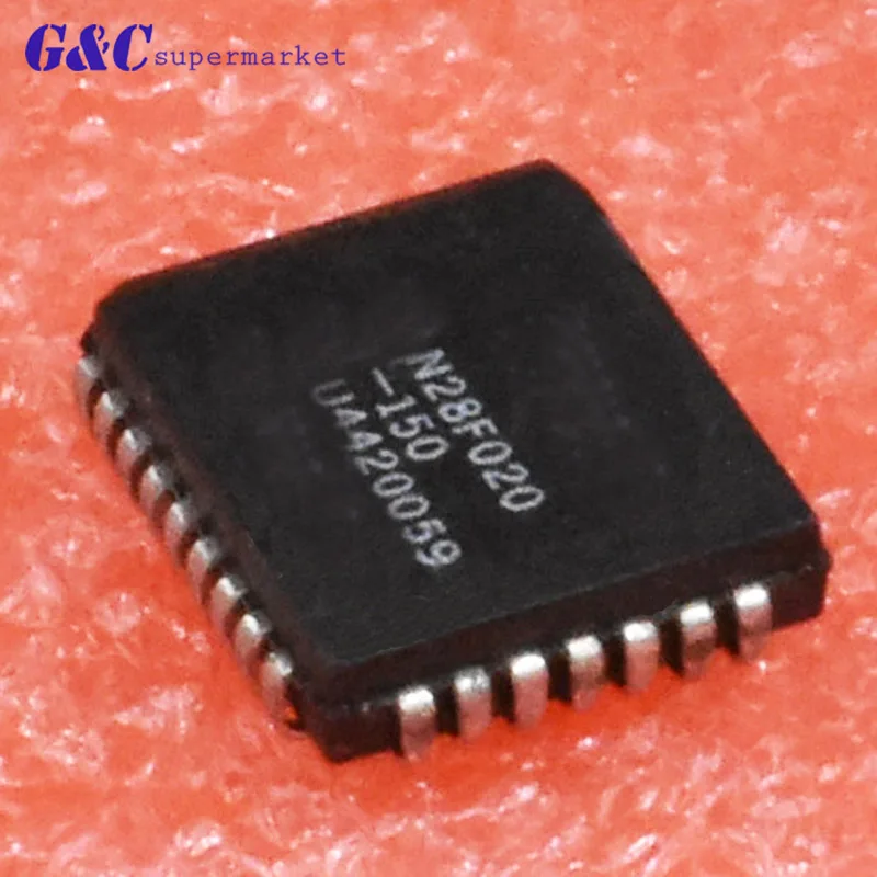 

1/5PCS N28F020-150 PLCC 28F020 2048K (256K X 8) CMOS FLASH MEMORY 32PINS