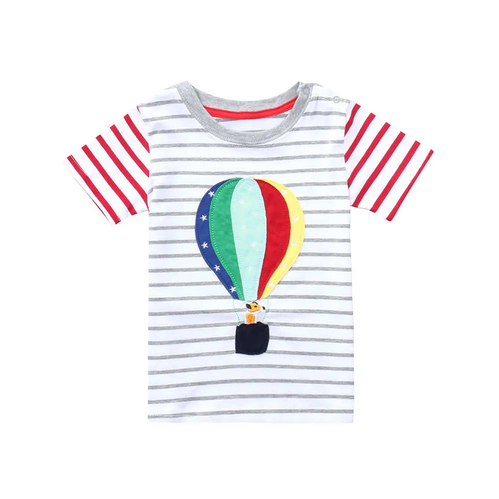 

Summer Toddler Baby Kids Boys T Shirts Cartoon Print T Shirts Tops Outfits 2018 Kids Character Print T-shirt