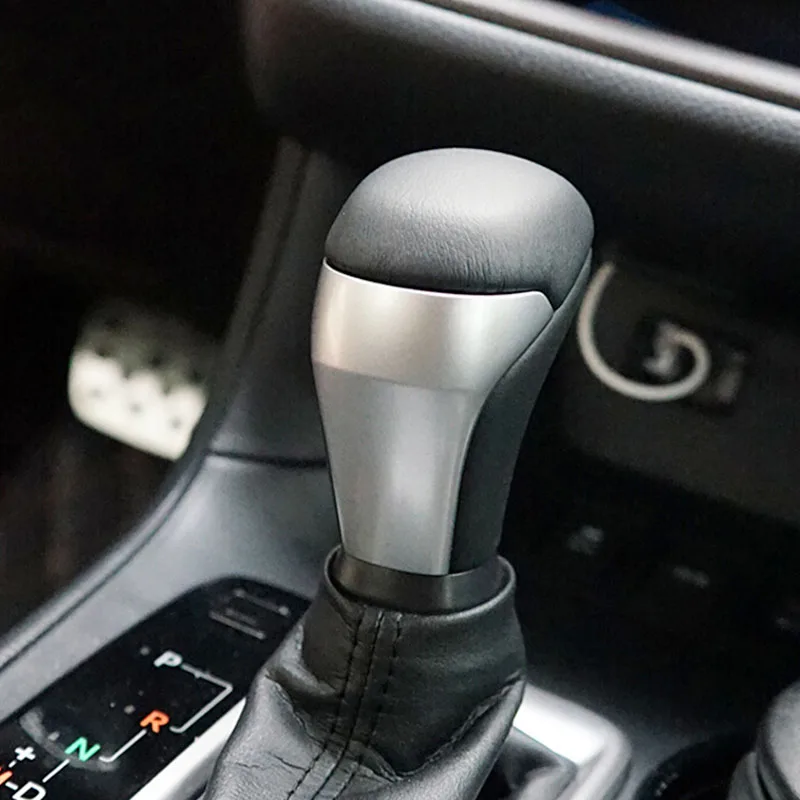 

For Toyota Highlander Kluger 2014 2015 2016 2017 2018 ABS Plastic Car Styling gear shift knob handle frame panel Cover Trim