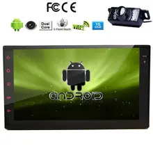 GPS Navigation WiFi Car Double 2 DIN Android 4.2 Car Stereo Radio Player 7 inch Touch Screen Universal Audio Headunit+camera