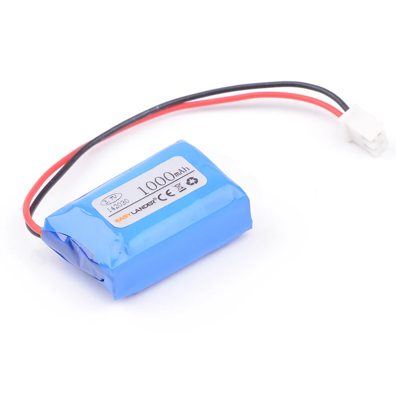 Diy Bluetooth Speaker Battery 142030 702030*2 3.7V 1000mAh Rechargeable li Polymer Battery For
