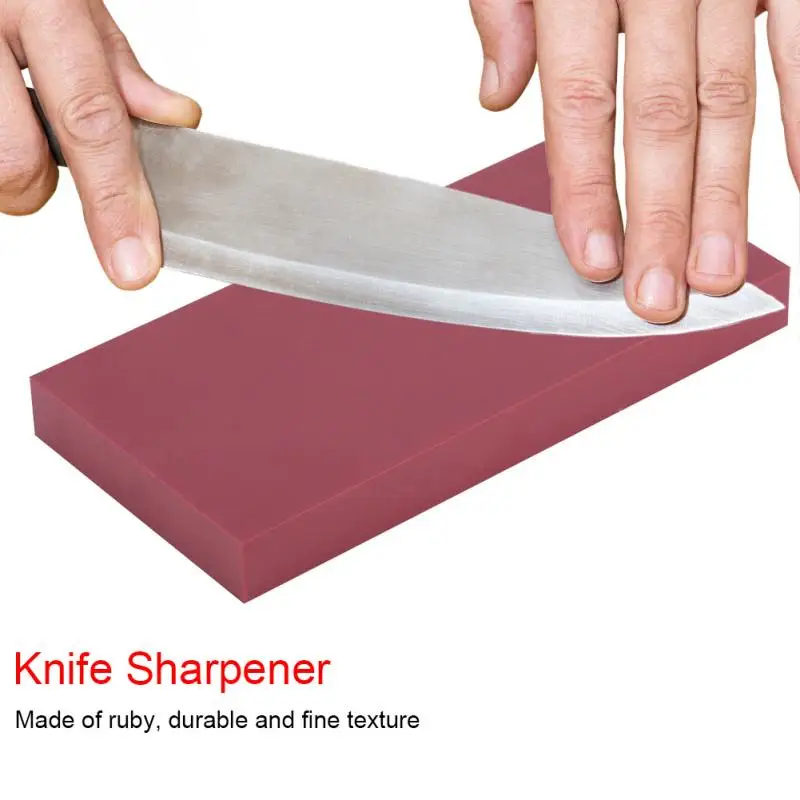 3000 Grit Knife Sharpener Ruby Sharpening Stone Whetstone Kitchen Tool