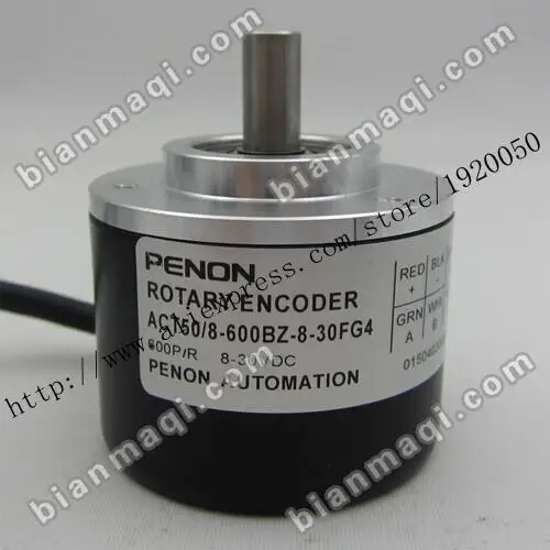

Spot ACT50 / 8-600BZ-8-30FG4 incremental solid shaft encoder 600 pulse 8mm
