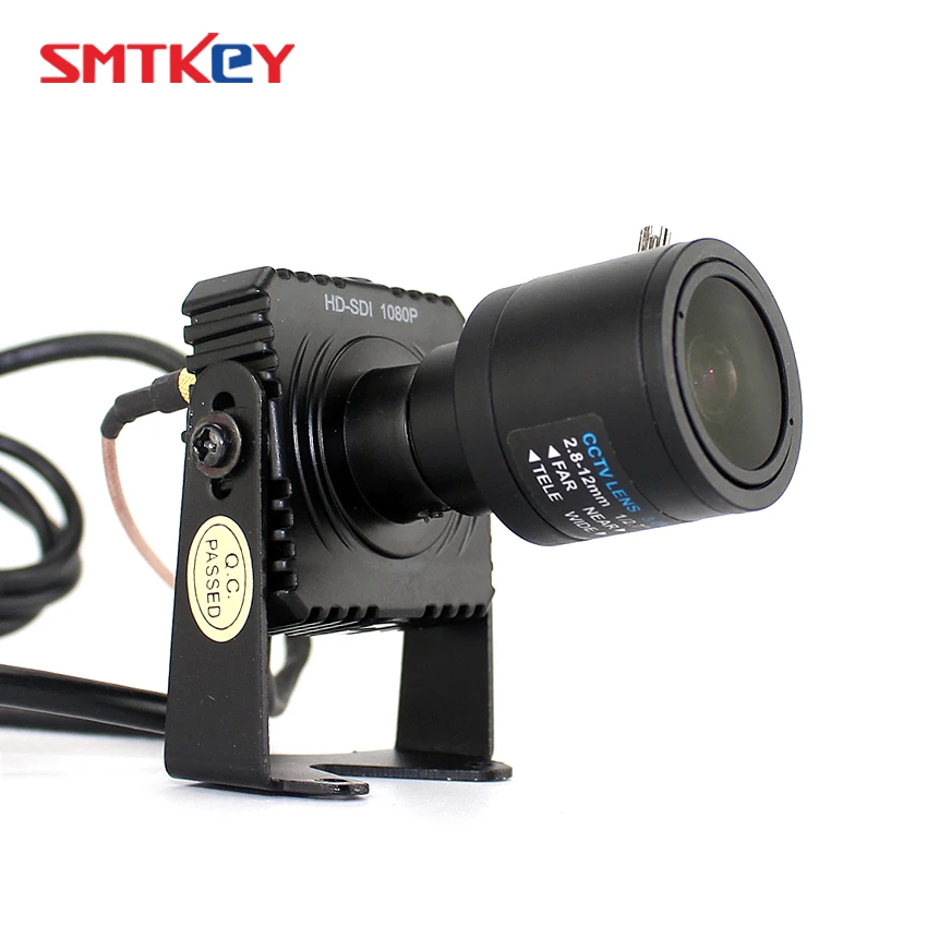 Мини камера SMTKEY 2 1 мегапикселей 8 12 мм объектив 1080P SDI|sdi camera|1080p cameracamera 1080p |