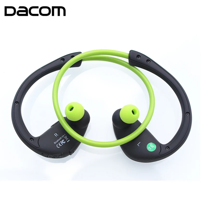 Dacom Athlete Bluetooth гарнитура беспроводная спортивная Гарнитура наушники стерео музыка наушники Fone De Ouvido с микрофоном и NFC