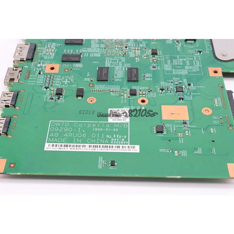 NOKOTION 0K84TT CN-0K84TT 48.4RU06.011 основная плата для Dell Vostro 3700 V3700 Материнская плата ноутбука GT330M 1 ГБ
