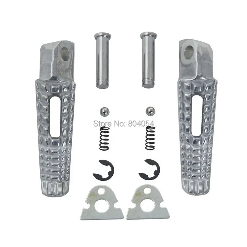 

Silver Motorcycle Rear Footrest Foot Pegs For Suzuki GSXR600 GSXR750 GSXR1000 GSX-R600 GSX-R750 GSX-R1000 GSX R600 R750 R1000