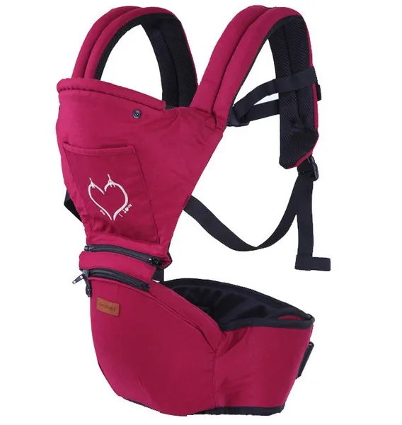 Акция! Лидер продаж кенгуру классический популярные детские рюкзак для перевозки слинг - Цвет: Красный