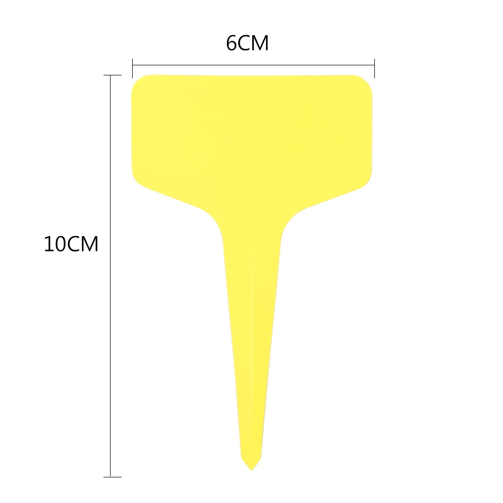 100 шт 6X10 см 2x10 см пластиковые этикетки для растений пустые этикетки для горшков маркеры для питомцев горшки садовые этикетки DIY милые этикетки для суккулентов