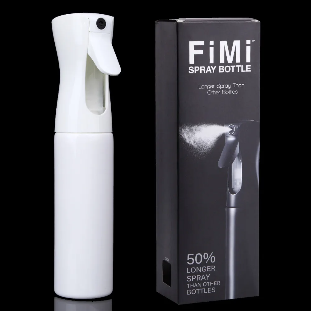 

300ml Hairdressing Perfume Water Spray Empty Bottle With Button Refillable Mist Atomizer Hydrating Hair Salon Styling Care Tools
