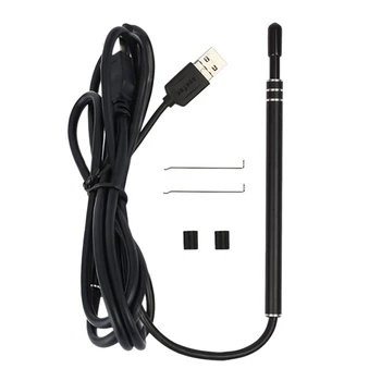 

Ear Wax Remover Camera Ear Endoscope Spoon Pick Cleaning Kit Hd Otoscope Cleaner