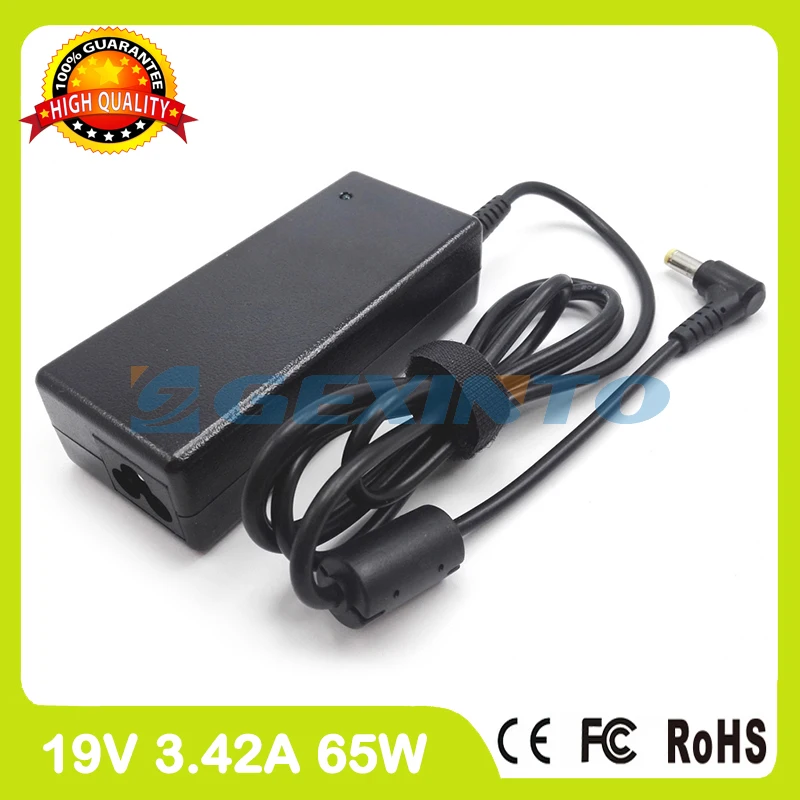 

19V 3.42A 65W laptop charger adapter AD887020 for asus K40C P80A K42J K43JC K45VD K450LB M3 L8 L8000 M24E N43JF N80VM P31JC