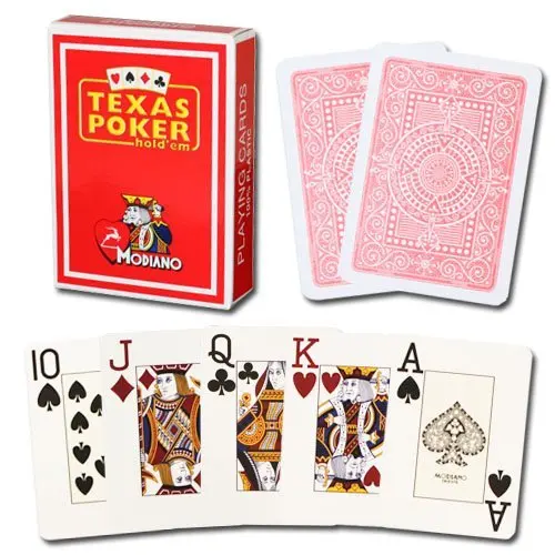 

Modiano Texas Holdem Playing Cards 100% Plastic Poker See Thru Contact Lenses Invisible Luminous Ink Marks Anti Cheat Gambling