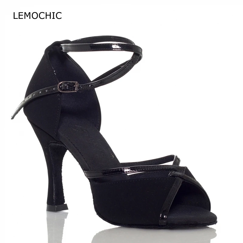 

LEMOCHIC hot sale high heels rumba samba latin tango pole salsa ballroom pointe high quality dancing shoes for girls and women