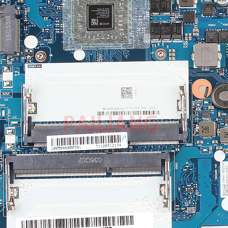 PAILIANG материнская плата для ноутбука lenovo G50-45 PC материнская плата AMD EM6010 MB ACLU5 ACLU6 NM-A281 15 дюймов full tesed DDR3