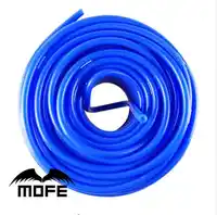 Universal 50m Blue/Red Universal 4mm Auto Car Vacuum Silicone Hose Racing Line Pipe Tube Car-styling