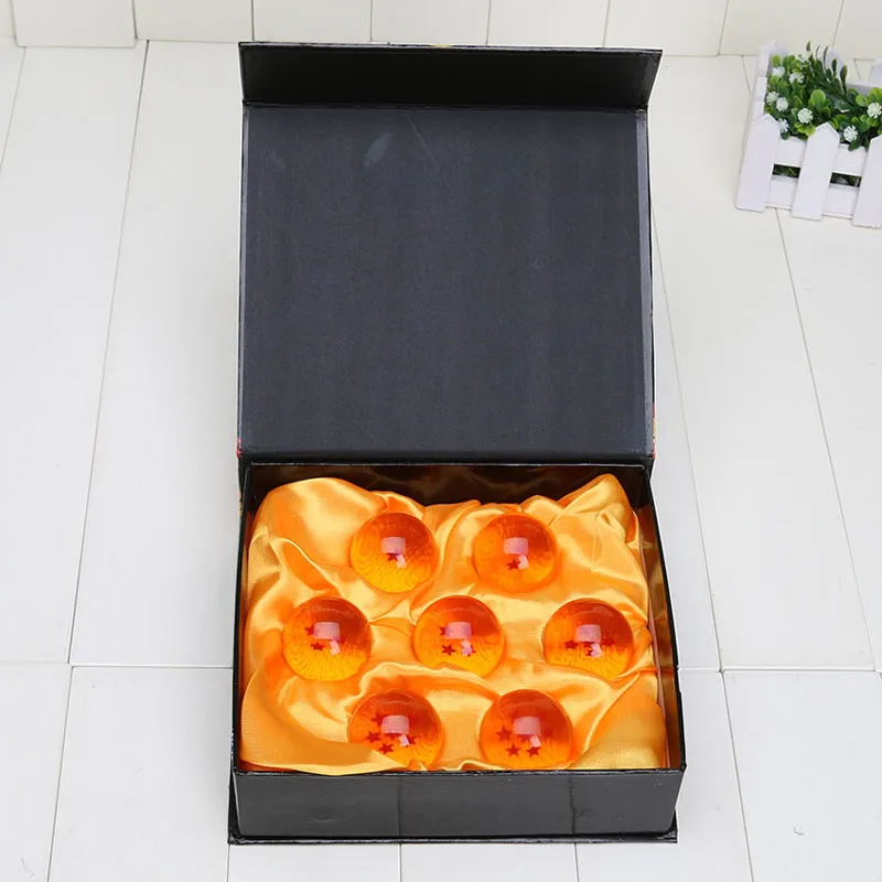 

New In Box DragonBall 7 Stars Crystal Ball Set of 7 pcs 4cm Dragon Ball Z Balls Complete set