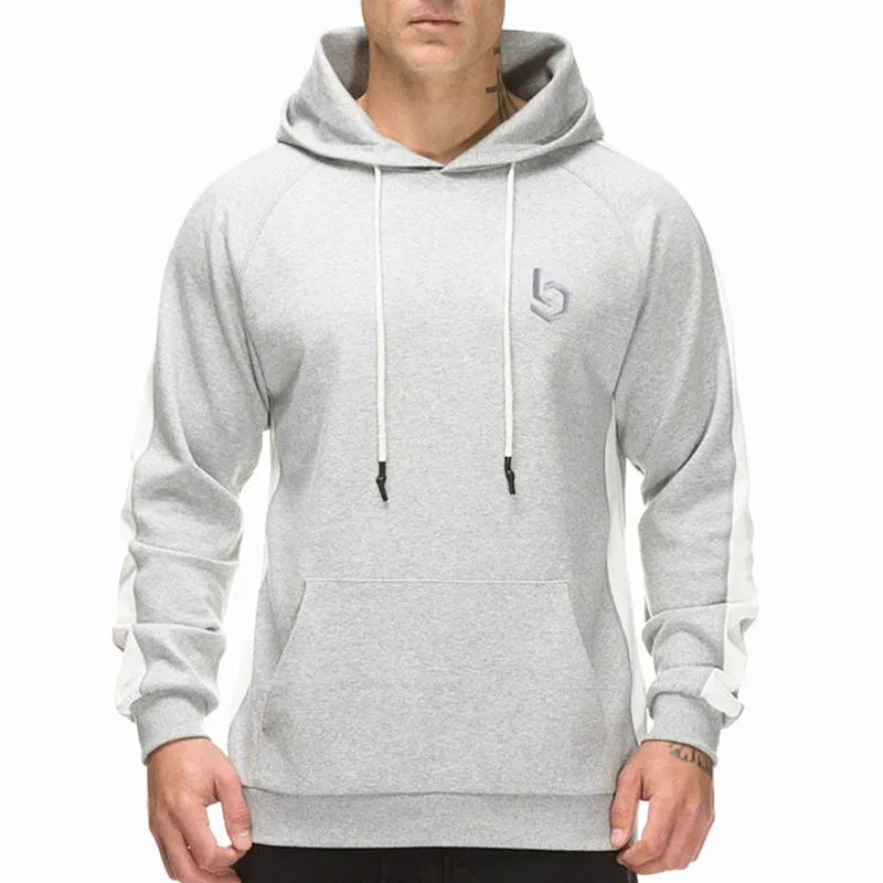 Men Autumn Fashion Leisure Hoodies sweatshirt Men Gyms Fitness