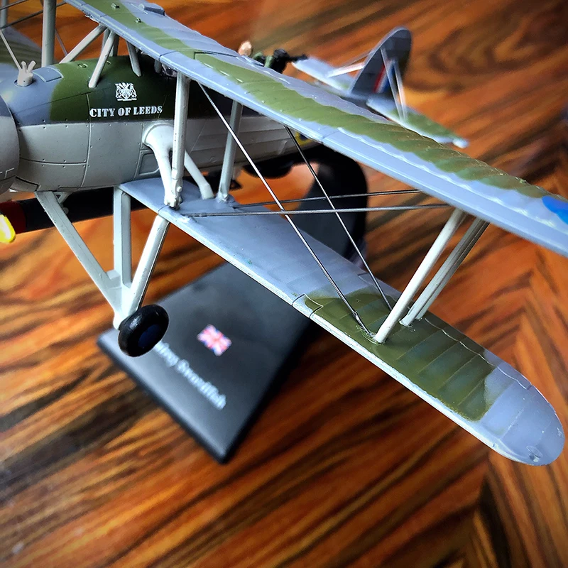 Новые Специальные Литые металлические крылья Второй мировой войны 1/72 Swordfish Модель Коллекция подарок на день рождения