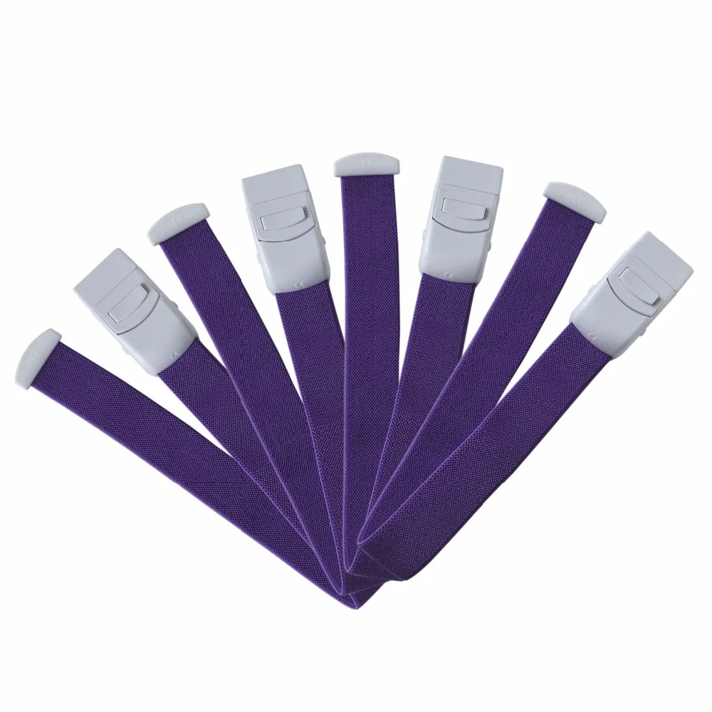 

Quick Slow Release Medical ABS Tourniquet Purple Color With Elastic Belt Buckle Sport Emergency Tourniquet For First Aid