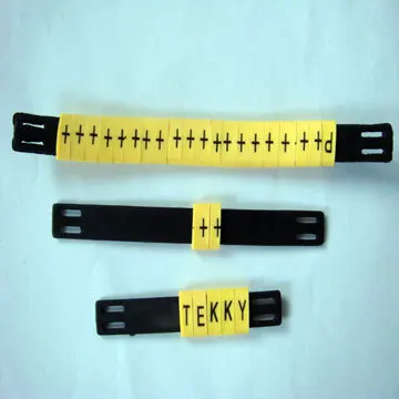 Free shipping Wholesale Price High Quality PVC Cable Marker Strip  Marking Strip  Marking tag MS-65