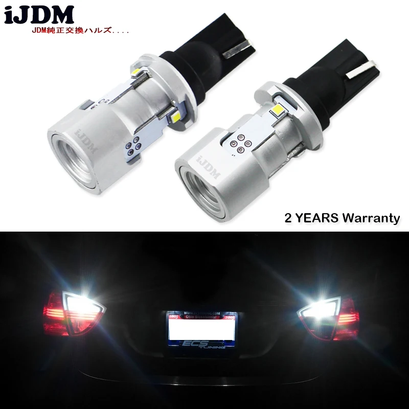 IJDM CAN bus без ошибок W16W светодиодный 912 921 T15 лампы для автомобилей Audi BMW Mercedes Porsche