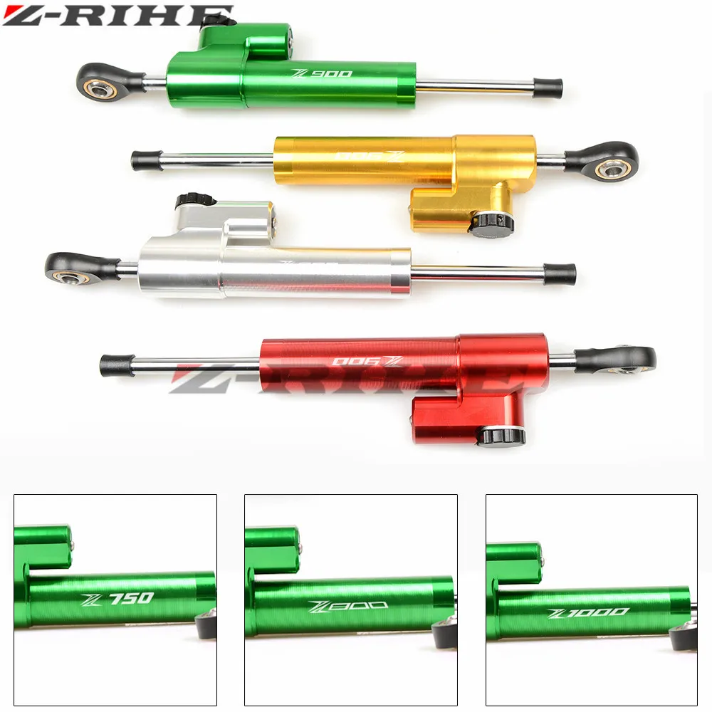 For Kawasaki Ninja 300 Z750 Z800 Z1000 Z 750 Z 800 W800 Z900 Z 900 Universal Motorcycle Accessories Stabilizer Damper Steering