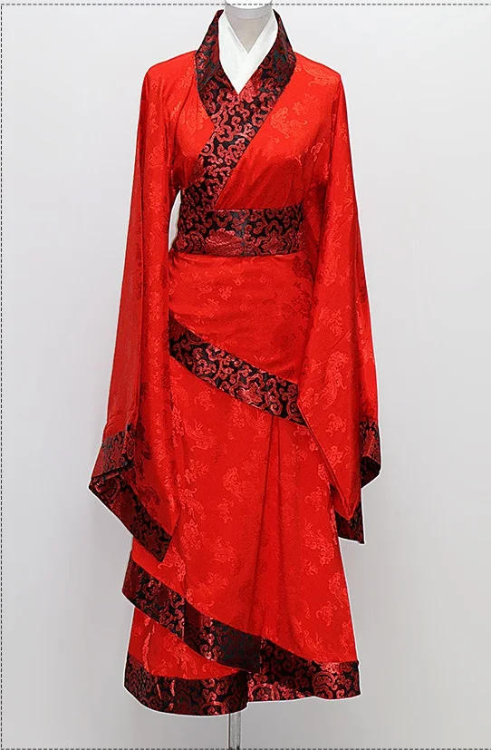 Костюм ханьфу женский Древний китайский костюм косплей традиционная китайская одежда для женщин костюм династии Хань TA671 - Цвет: 1