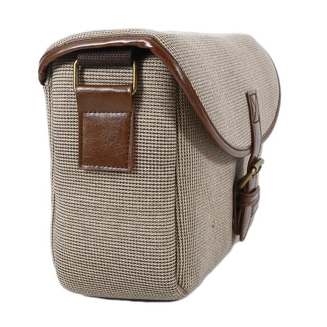 Camera Bag Vintage Canvas Leather Camera Bag Vintage Canvas Leather Messenger For Dslr And