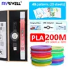 High grade myriwell 3d pen RP100C  metal shell 3 d pen PCL ABS PLA 3 modes,USB power ,safe 3D printing pen,the best gift ► Photo 1/6
