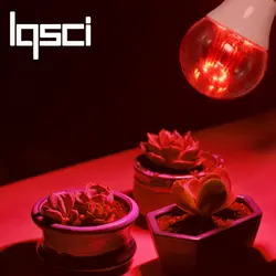 LQSCI E27 220 В 6 Вт 12 Вт светодио дный светать полный спектр комнатное растение лампы для растений Vegs гидропоники Системы завод