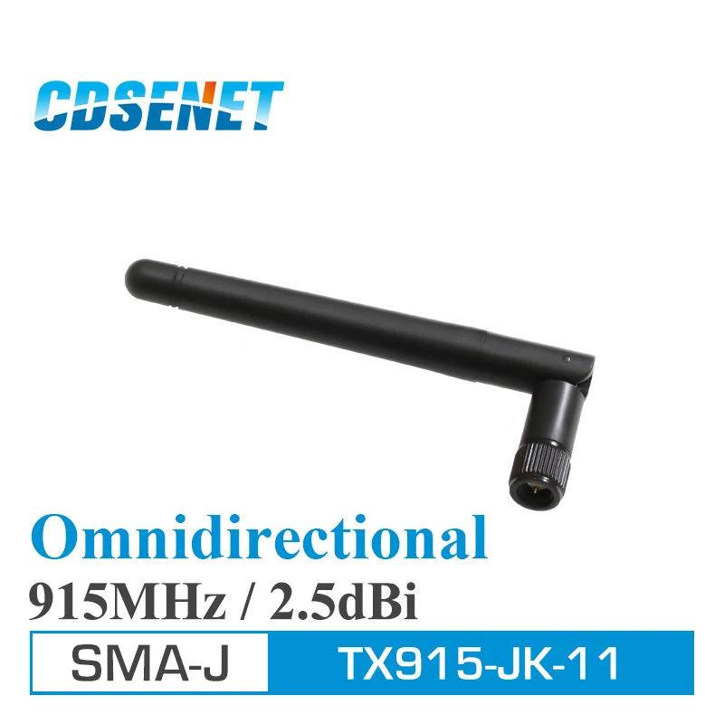imágenes para 10 Unids/lote TX915-JK-11 Omni 915 MHz de Alta Ganancia Wifi Antena Original CDSENET SMA Macho Cable de Antena uhf Antenas De Comunicación imágenes para 10 Unids/lote TX915-JK-11 Omni 915 MHz de Alta Ganancia Wifi Antena Original CDSENET SMA Macho Cable de Antena uhf Antenas De Comunicación