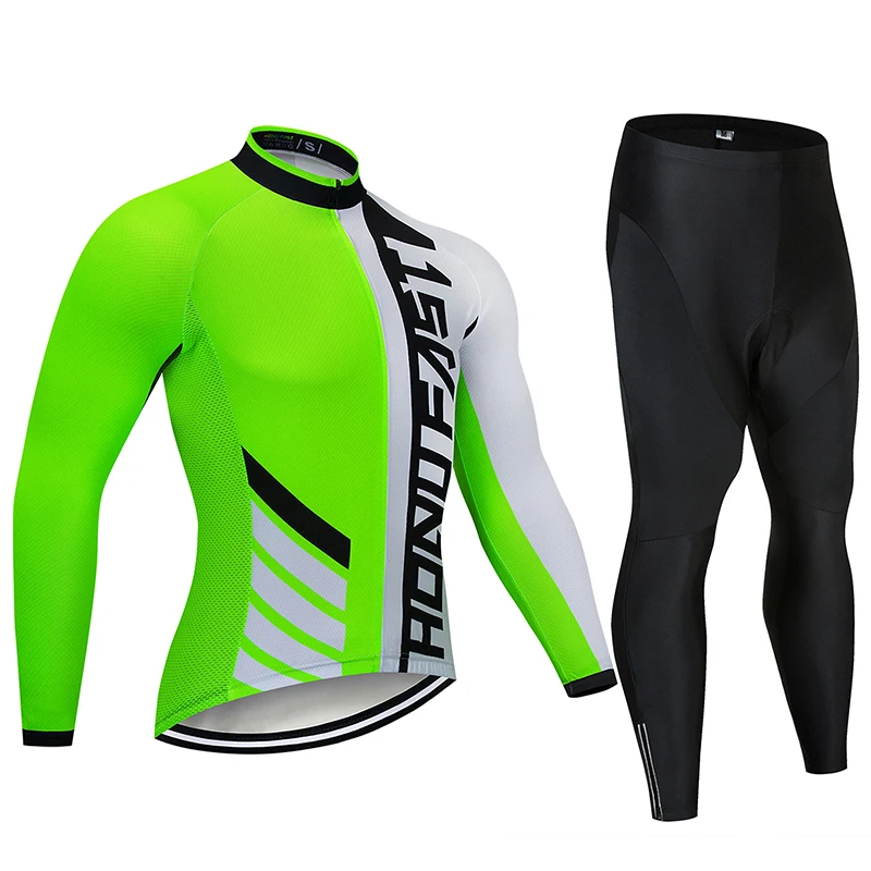 

NVVTRKE 2019 France Spain Spring and autumn season Quick drying Long sleeves Cycling wear Quick drying and Cycling Jerseys