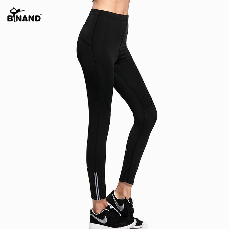 running tights with zip pocket