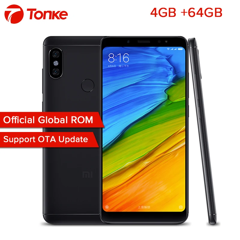 Купить товар Xiaomi Redmi Note 5 ГБ 64 Гб встроенная память ГБ 4 Гб оперативная Snapdragon 636 Octa Core Dual камера 12MP 5MP 599 полный экран телефон в категории Мобильные телефоны на AliExpress Xiaomi Redmi Note 5 ГБ 64 Гб встроенная память ГБ 4 Гб оперативная Snapdragon 636 Octa Core Dual камера 12MP 5MP 599 полный экран телефон
Наслаждайся Бесплатная доставка по всему миру Предложение ограничено по времени Удобный возврат