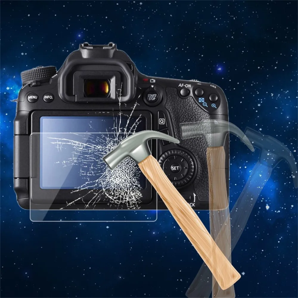 Премиум Закаленное стекло протектор экрана для Canon EOS M M2 M3 M5 M10 DSLR камеры LCD MII MIII|lcd